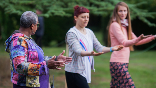 Embodiment coaching receiving